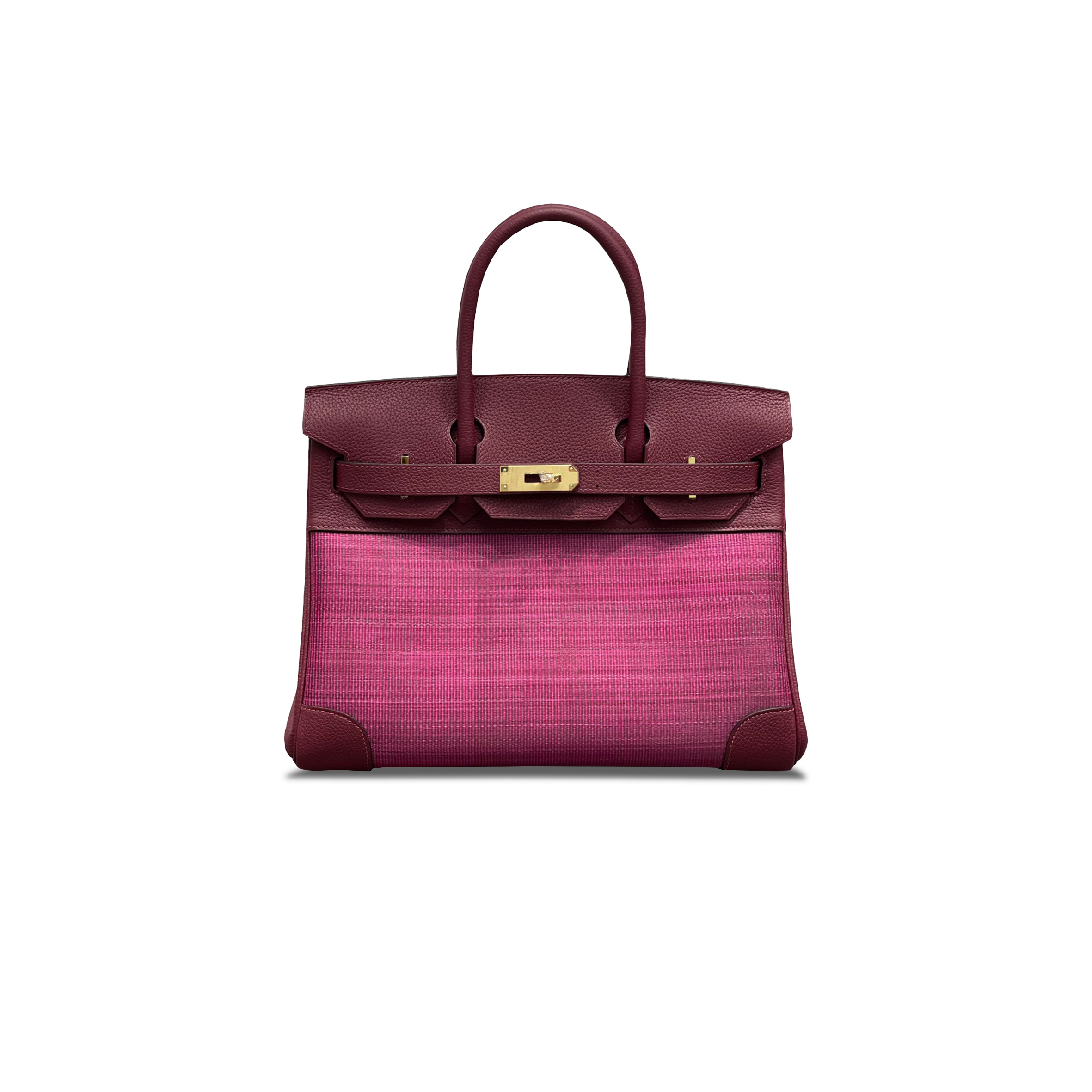 HERMÈS MASTER BIRKIN 30 TOGO AND HORSEHAIR GOLD BUCKLE H082936CK03 (30*22*15cm)